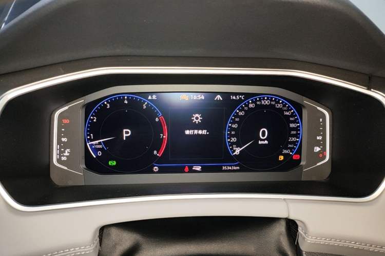 Used Volkswagen Tayron 2023 380TSI Four-Wheel Drive R-Line Pro Smart Edition Instrument Cluster