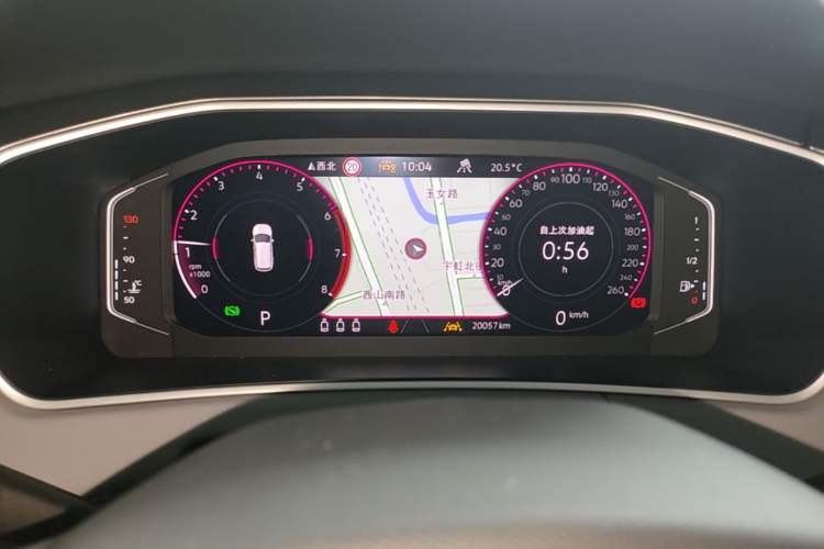 Used Volkswagen Tayron 2023 Revised Version 380TSI All-Wheel Drive R-Line High-Energy Edition Instrument Cluster