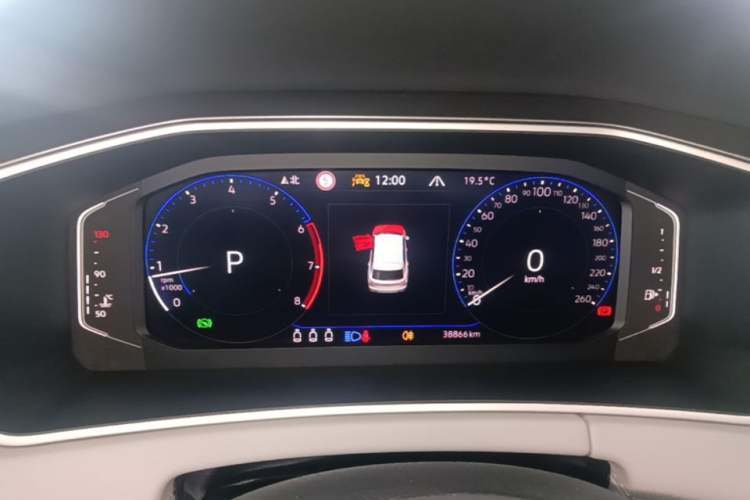 Used Volkswagen Tayron 2023 330TSI Two-Wheel-Drive R-Line High-Energy Version Instrument Cluster