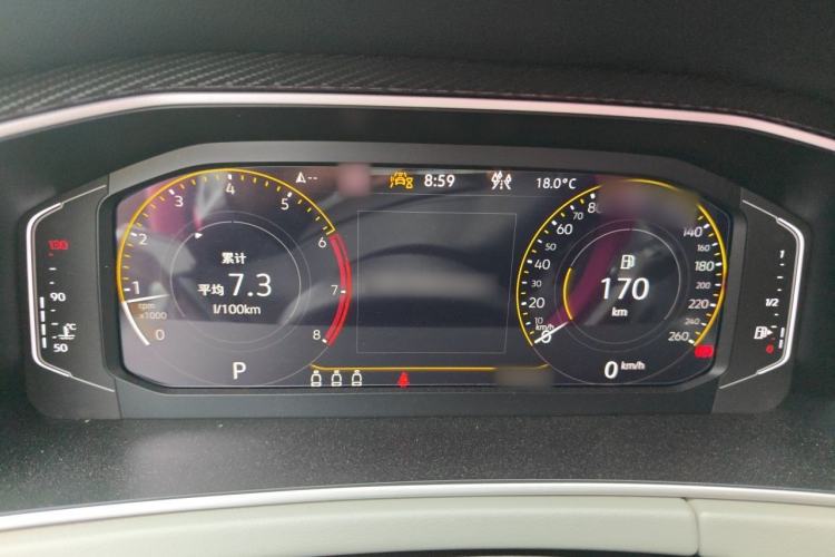 Used Volkswagen Tayron 2023 280TSI Two-Wheel-Drive Luxury Plus Advanced Version Instrument Cluster