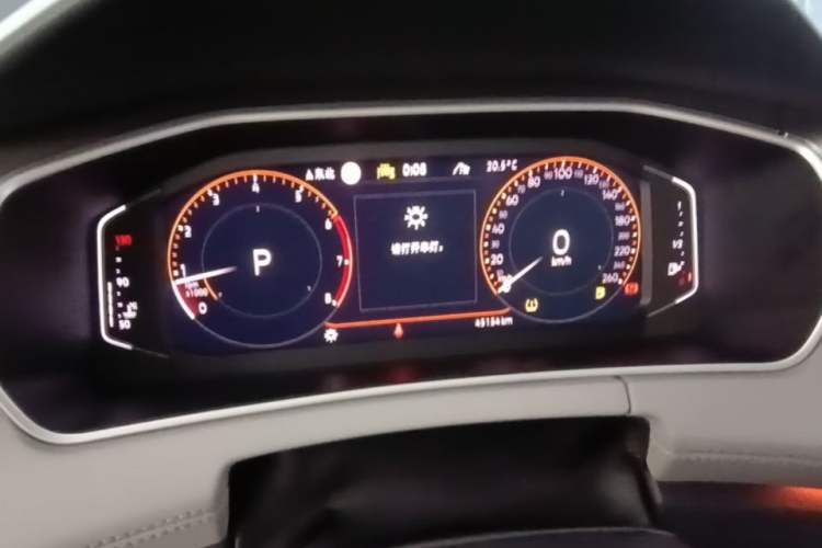 Used Volkswagen Tayron 2023 330TSI Two-Wheel-Drive R-Line High-Energy Version Instrument Cluster