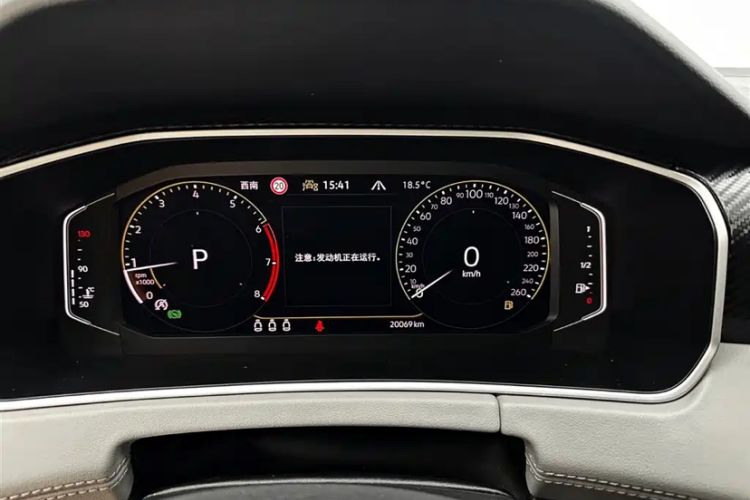 Used Volkswagen Tayron 2023 280TSI Two-Wheel-Drive Luxury Plus Advanced Version Odometer Close Up