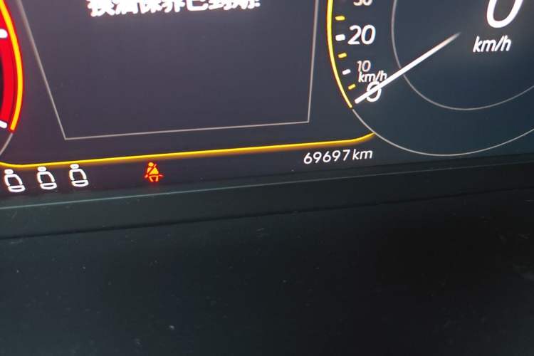 Used Volkswagen Tayron 2023 330TSI Two-Wheel-Drive Luxury Plus Advanced Version Odometer Close Up