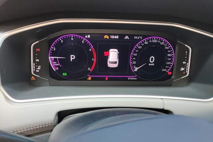 Used Volkswagen Tayron 2023 330TSI Two-Wheel-Drive R-Line High-Energy Version Odometer Close Up