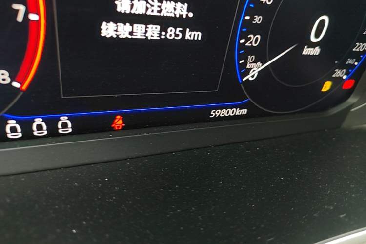 Used Volkswagen Tayron 2023 330TSI Two-Wheel-Drive R-Line High-Energy Version Odometer Close Up