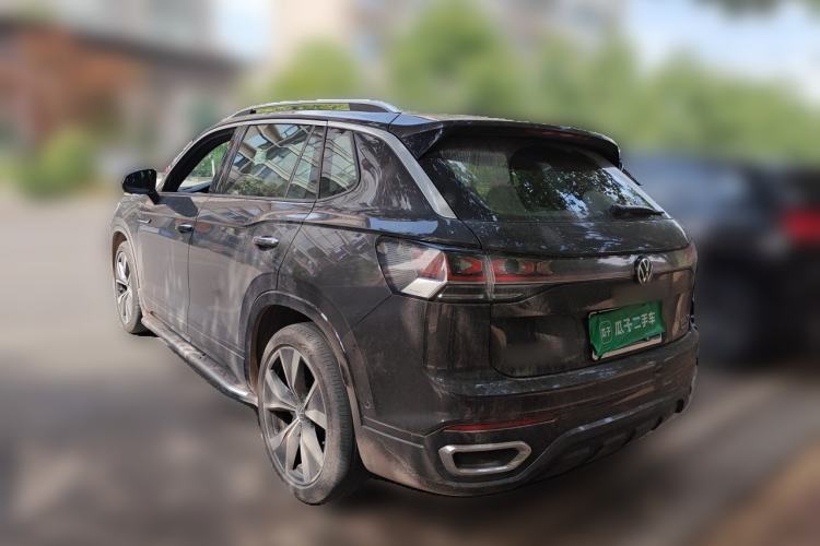Used Volkswagen Tayron 2023 380TSI Four-Wheel Drive R-Line Pro Smart Edition Rear Left 45 Deg