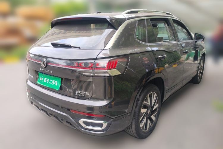 Used Volkswagen Tayron 2023 380TSI Four-Wheel Drive R-Line High-Energy Version Rear Right 45 Deg