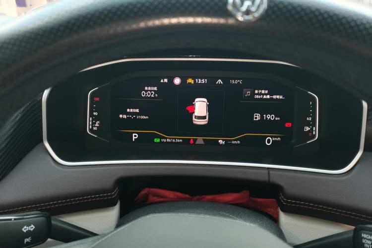 Used Volkswagen Tayron 2023 280TSI Two-Wheel-Drive Luxury Plus Advanced Version Instrument Cluster