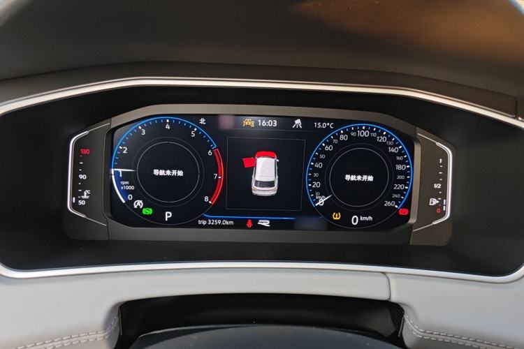 Used Volkswagen Tayron 2023 380TSI Four-Wheel Drive R-Line Pro Smart Edition Instrument Cluster