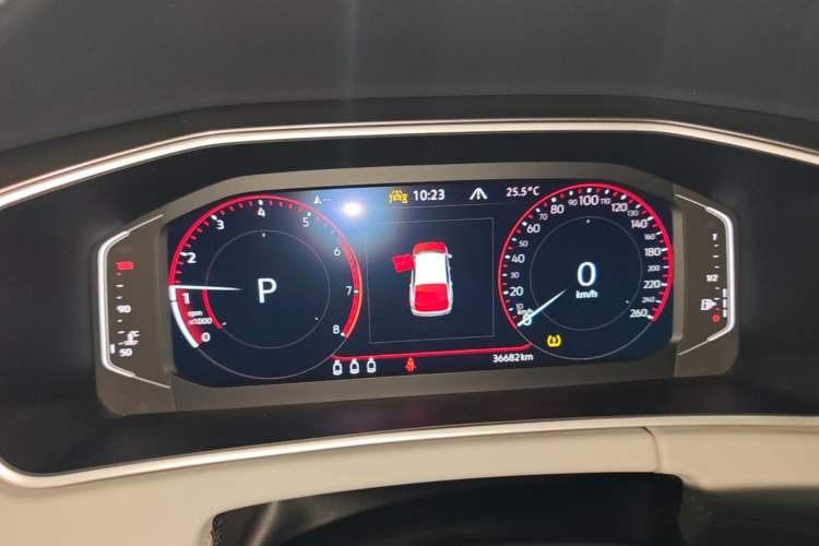 Used Volkswagen Tayron 2023 380TSI Four-Wheel Drive R-Line High-Energy Version Instrument Cluster