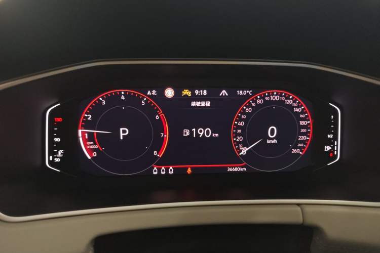 Used Volkswagen Tayron 2023 380TSI Four-Wheel Drive R-Line High-Energy Version Instrument Cluster