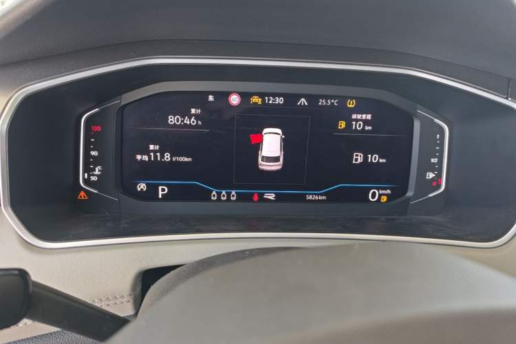 Used Volkswagen Tayron 2023 380TSI Four-Wheel Drive R-Line Pro Smart Edition Instrument Cluster