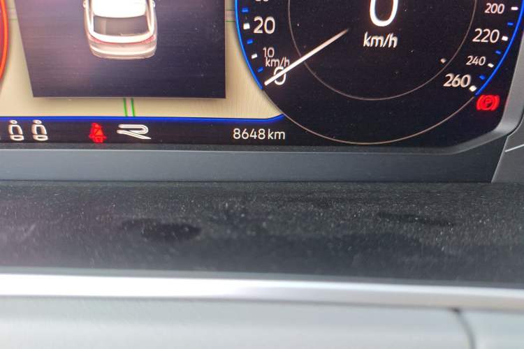 Used Volkswagen Tayron 2023 380TSI Four-Wheel Drive R-Line Pro Smart Edition Odometer Close Up