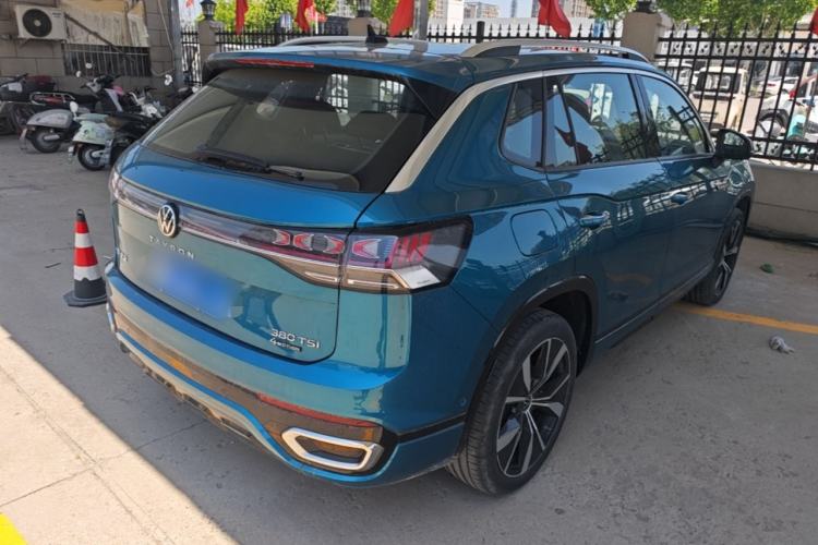 Used Volkswagen Tayron 2023 380TSI Four-Wheel Drive R-Line Pro Smart Edition Rear Right 45 Deg