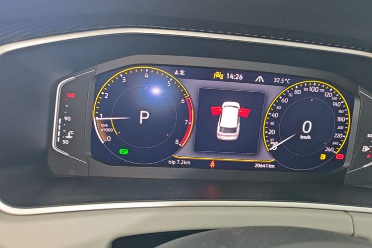 Used Volkswagen Tayron 2023 300TSI Two-Wheel-Drive Luxury Plus Advanced Edition Instrument Cluster
