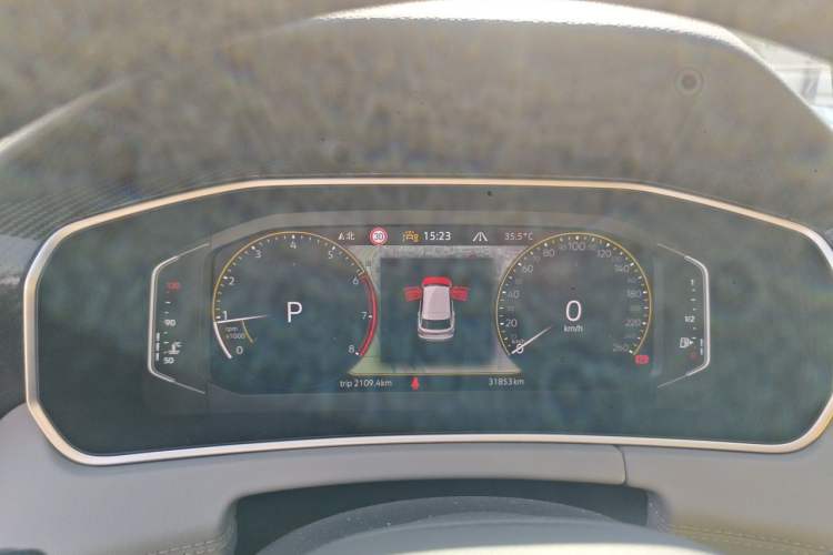 Used Volkswagen Tayron 2023 330TSI Two-Wheel-Drive Luxury Plus Advanced Version Instrument Cluster