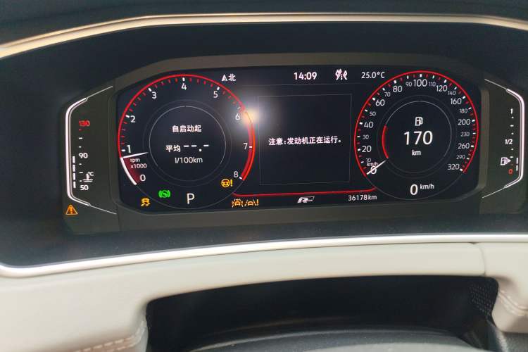 Used Volkswagen Tayron 2023 Revised Version 380TSI All-Wheel Drive R-Line High-Energy Edition Instrument Cluster