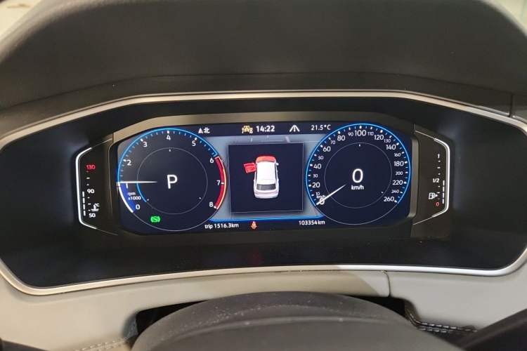 Used Volkswagen Tayron 2023 380TSI Four-Wheel Drive R-Line High-Energy Version Instrument Cluster