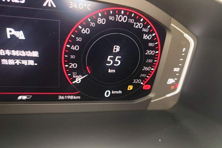 Used Volkswagen Tayron 2023 Revised Version 380TSI All-Wheel Drive R-Line High-Energy Edition Instrument Cluster