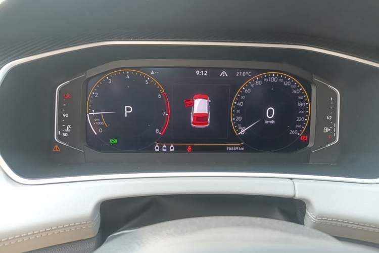 Used Volkswagen Tayron 2023 300TSI Two-Wheel-Drive Luxury Plus Advanced Edition Instrument Cluster