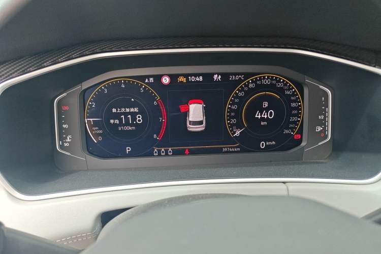 Used Volkswagen Tayron 2023 330TSI Two-Wheel-Drive Luxury Plus Advanced Version Instrument Cluster