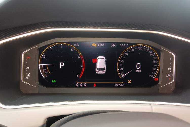 Used Volkswagen Tayron 2023 330TSI Two-Wheel-Drive Luxury Plus Advanced Version Instrument Cluster