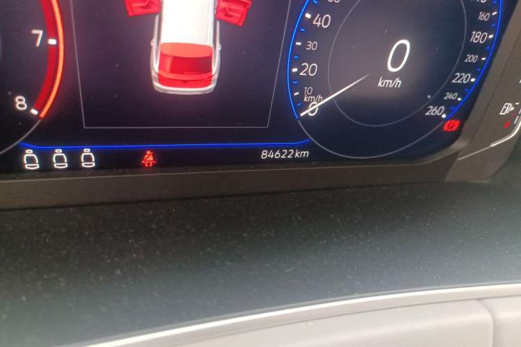 Used Volkswagen Tayron 2023 330TSI Two-Wheel-Drive R-Line High-Energy Version Odometer Close Up
