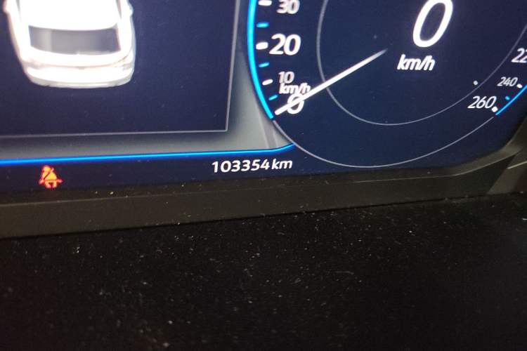 Used Volkswagen Tayron 2023 380TSI Four-Wheel Drive R-Line High-Energy Version Odometer Close Up