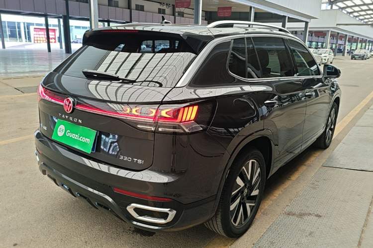 Used Volkswagen Tayron 2023 330TSI Two-Wheel-Drive R-Line High-Energy Version Rear Right 45 Deg