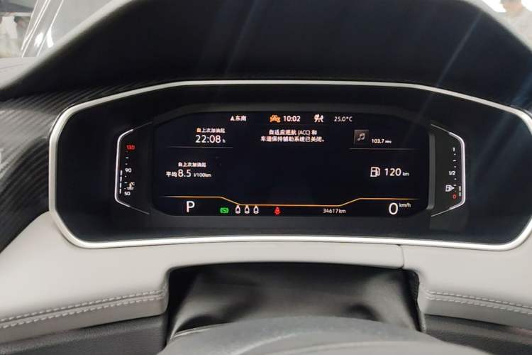 Used Volkswagen Tayron 2023 280TSI Two-Wheel-Drive Luxury Plus Advanced Version Instrument Cluster