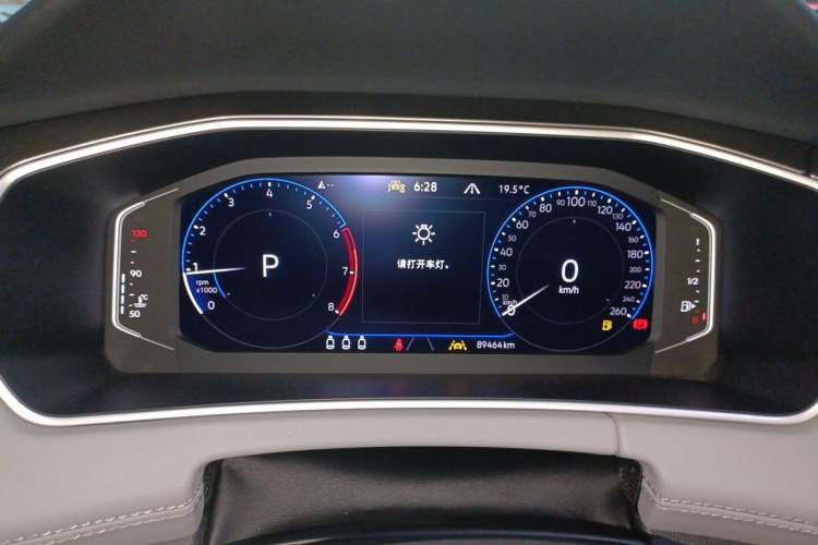 Used Volkswagen Tayron 2023 330TSI Two-Wheel-Drive R-Line High-Energy Version Instrument Cluster