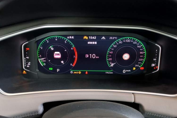 Used Volkswagen Tayron 2023 Revised Version 380TSI All-Wheel Drive R-Line High-Energy Edition Instrument Cluster