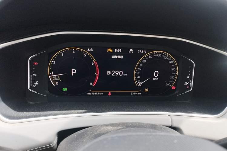 Used Volkswagen Tayron 2023 280TSI Two-Wheel-Drive Luxury Plus Advanced Version Instrument Cluster