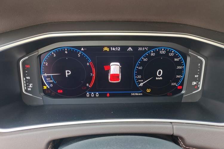 Used Volkswagen Tayron 2023 380TSI Four-Wheel Drive R-Line High-Energy Version Instrument Cluster