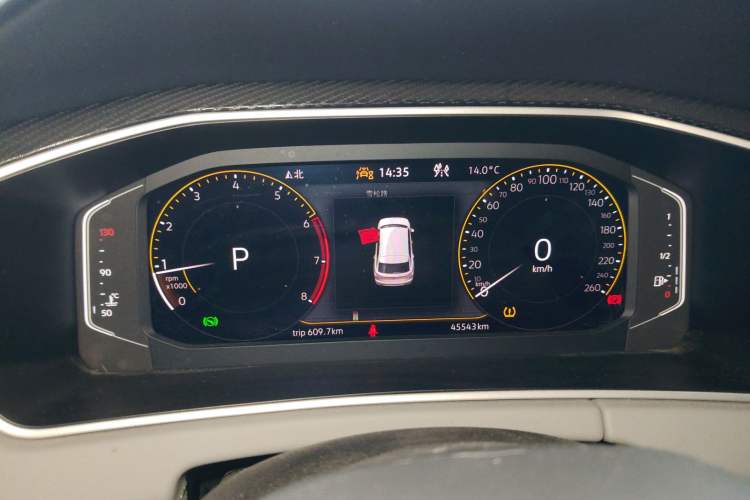 Used Volkswagen Tayron 2023 280TSI Two-Wheel-Drive Luxury Plus Advanced Version Instrument Cluster