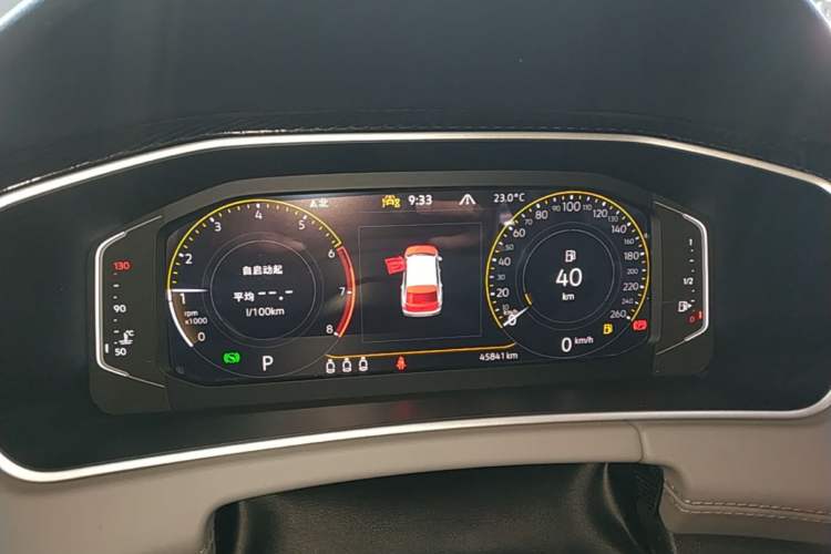 Used Volkswagen Tayron 2023 280TSI Two-Wheel-Drive Luxury Plus Advanced Version Instrument Cluster