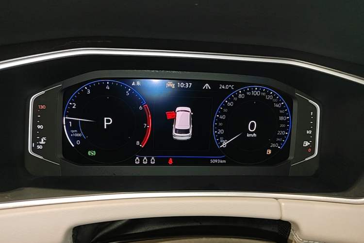 Used Volkswagen Tayron 2023 Revised Version 380TSI All-Wheel Drive R-Line High-Energy Edition Instrument Cluster