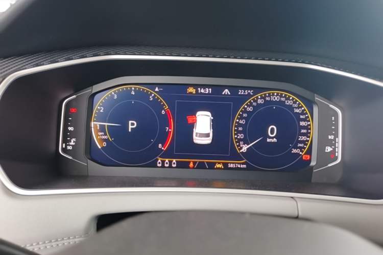 Used Volkswagen Tayron 2023 300TSI Two-Wheel-Drive Luxury Plus Advanced Edition Instrument Cluster
