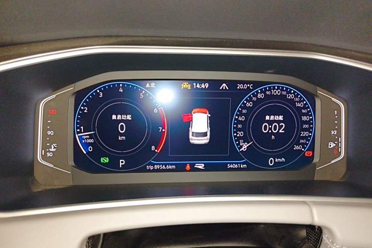 Used Volkswagen Tayron 2023 380TSI Four-Wheel Drive R-Line Pro Smart Edition Instrument Cluster