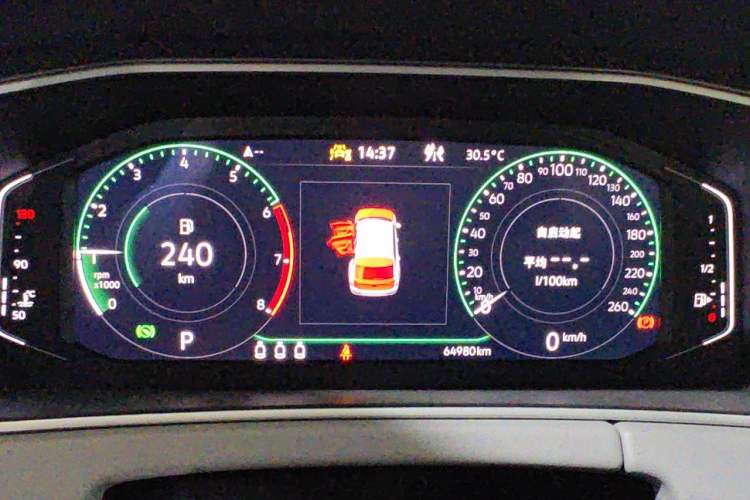 Used Volkswagen Tayron 2023 380TSI Four-Wheel Drive R-Line High-Energy Version Instrument Cluster
