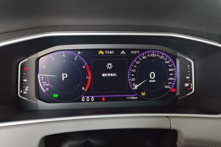 Used Volkswagen Tayron 2023 Revised Version 380TSI All-Wheel Drive R-Line High-Energy Edition Instrument Cluster