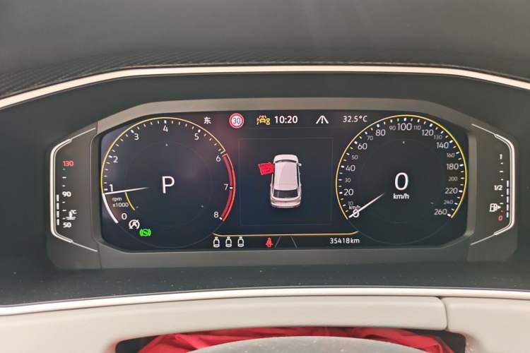 Used Volkswagen Tayron 2023 330TSI Two-Wheel-Drive Luxury Plus Advanced Version Instrument Cluster