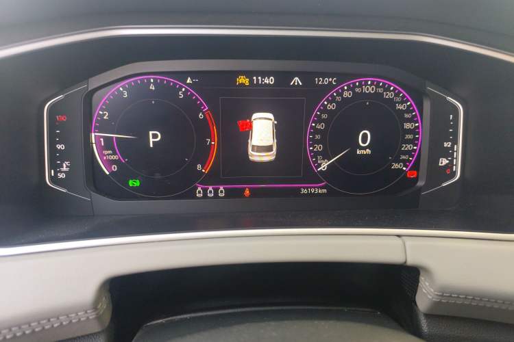 Used Volkswagen Tayron 2023 Revised Version 380TSI All-Wheel Drive R-Line High-Energy Edition Instrument Cluster