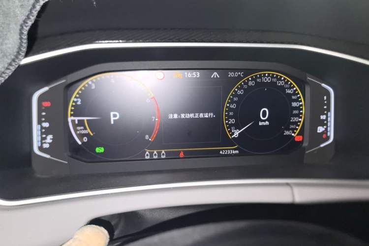 Used Volkswagen Tayron 2023 330TSI Two-Wheel-Drive Luxury Plus Advanced Version Instrument Cluster