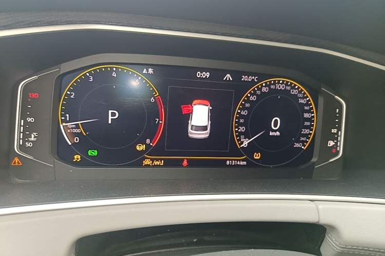Used Volkswagen Tayron 2023 300TSI Two-Wheel-Drive Luxury Plus Advanced Edition Instrument Cluster