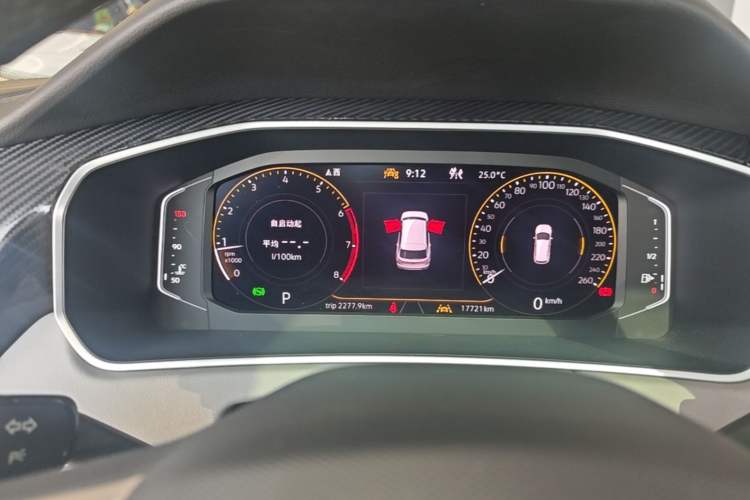 Used Volkswagen Tayron 2023 330TSI Two-Wheel-Drive Luxury Plus Advanced Version Instrument Cluster