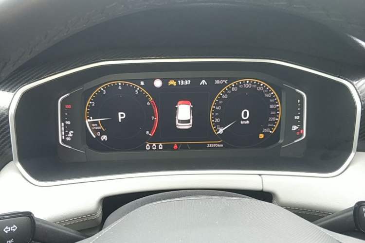 Used Volkswagen Tayron 2023 280TSI Two-Wheel-Drive Luxury Plus Advanced Version Instrument Cluster
