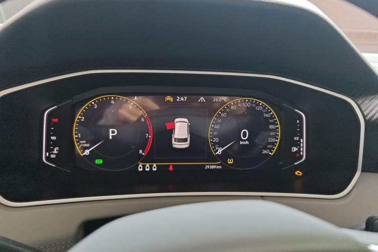 Used Volkswagen Tayron 2023 280TSI Two-Wheel-Drive Luxury Plus Advanced Version Instrument Cluster