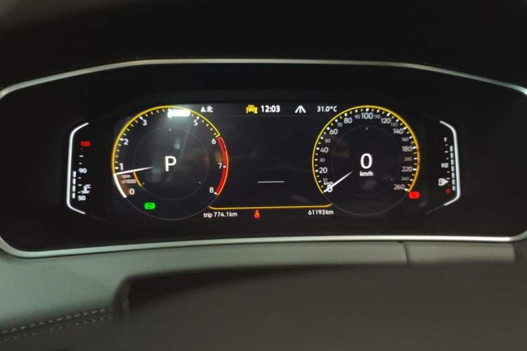Used Volkswagen Tayron 2023 330TSI Two-Wheel-Drive Luxury Plus Advanced Version Instrument Cluster