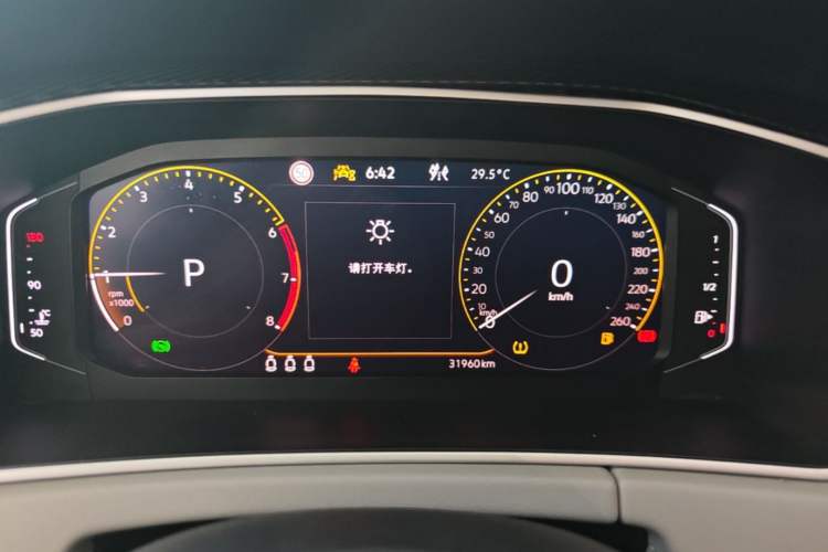 Used Volkswagen Tayron 2023 330TSI Two-Wheel-Drive Luxury Plus Advanced Version Instrument Cluster